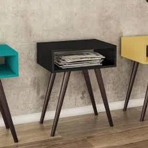 Lote anterior: Mesa Auxiliar Retro Negra con Patas Cónicas