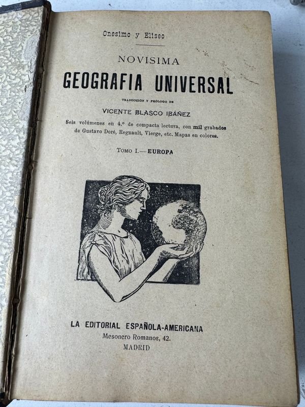 Libros de Geografía Universal - Editorial Española Americana - imagen 3