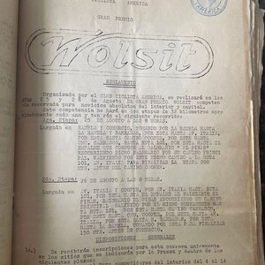 Carpeta Federación Ciclista Uruguaya: Actas, Sellos, Reglamentos y Notas de Clubes (1948+) - imagen 20