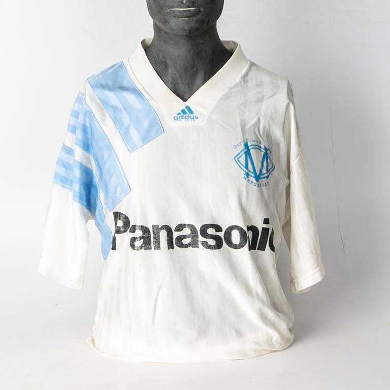 Lote anterior: Camiseta de Olympique de Marsella de Francia oficial de tienda marca adidas sin número