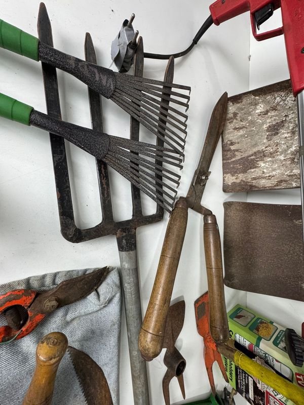 Lotes de herramientas para jardinería antiguos y usados - imagen 6