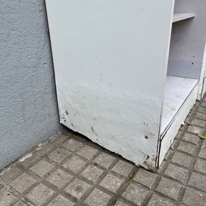 2 Muebles Multiusos Blancos en MDF con Puertas y Estantes - imagen 7