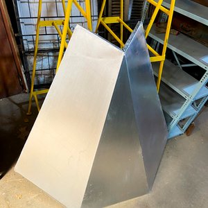 Frente de Campana de Acero Inoxidable 120 cm Alto - imagen 3