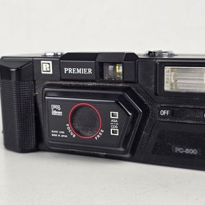 Par de Cámaras Fotográficas Vintage Olympus y Premier - imagen 2