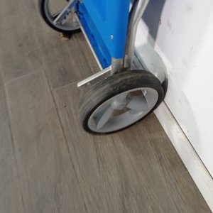 Carro de Playa Plegable de Aluminio Azul con Bisagra Rota - imagen 8