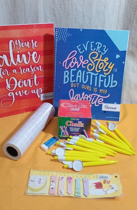 Cuadernos y accesorios para escritura
