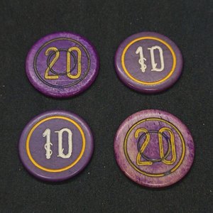 Lote anterior: Lote de 4 Fichas Casino de Punta del Este - Valores $1, $10 y $20