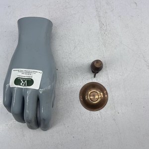 Medida de Bebida Alcohólica Antigua de Cobre Chileno - imagen 3
