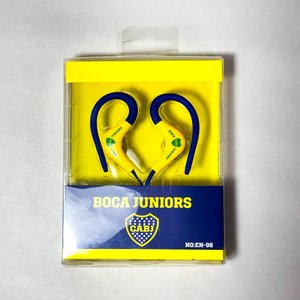 Diez Auriculares Inalámbricos Boca Juniors en Caja - imagen 2