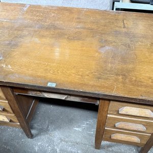 Escritorio de Roble con 7 Cajones y Tabla - imagen 2