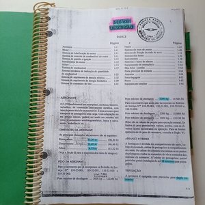 Manual de Instrucción EMBRAER EMB C-95 "Bandeirante" - Fotocopias Encuadernadas - imagen 3