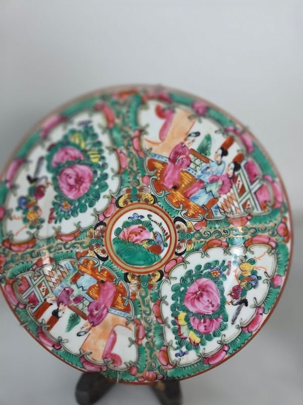 Platos de porcelana oriental pintados a mano - imagen 6