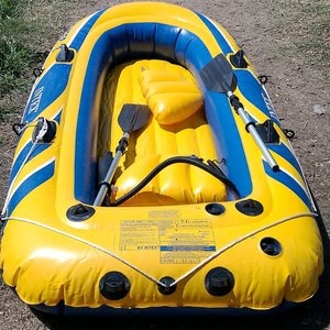 Bote Inflable Intex Challenger 3 para 3 Personas con Remos e Inflador - imagen 4