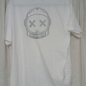 Remera Blanca Algodón Talle S Marca Monastery - imagen 2