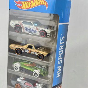 Hot Wheels HW Sports Blister x6 Coches Deportivos - imagen 2