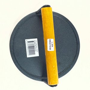 Prensa para Hamburguesas de Hierro Fundido con Mango de Madera - 18 cm - imagen 2