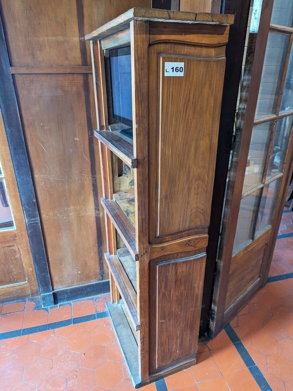 Estantería rústica en madera con cuatro compartimientos - imagen 2