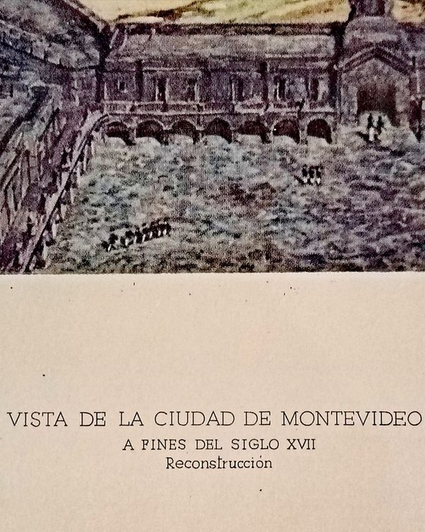 Lámina Exclusiva: Vista de la Ciudad de Montevideo en el Siglo XVIII - imagen 11