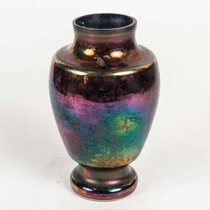 Lote anterior: Florero de Vidrio Tornasolado con Detalle