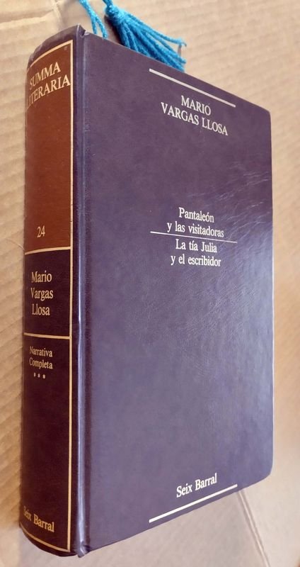 Libro de Mario Vargas Llosa: PANTALEON Y LAS VISITADORAS / LA TIA JULIA Y EL ESCRIBIDOR - imagen 4