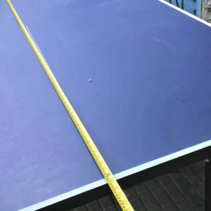 Mesa de Ping Pong Profesional Plegable con Ruedas - imagen 6