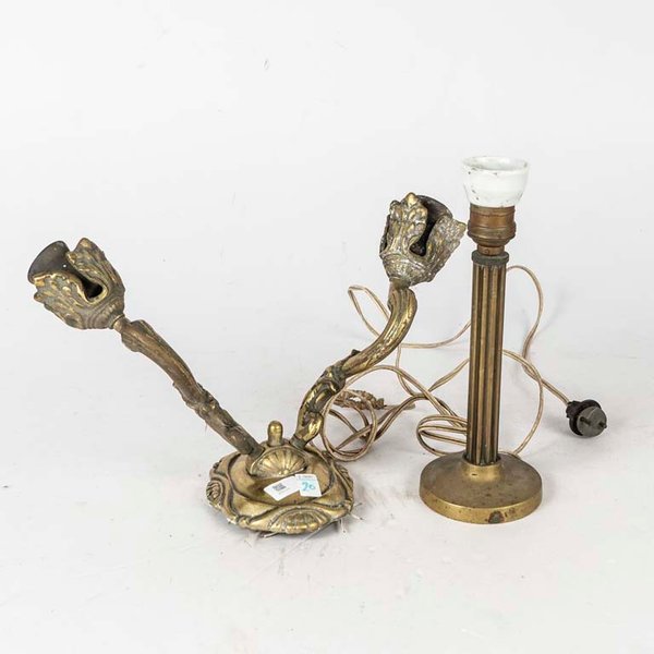Aplique de Bronce de Dos Luces y Portátil - imagen 1