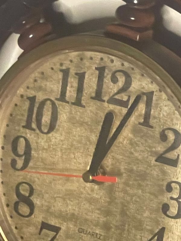 Reloj en forma de timón antiguo con cadena y cuentas - imagen 3