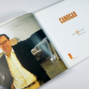 Libro de Arte "Canogar, Arte Español para el Exterior" con Tapa Decorativa - imagen 2