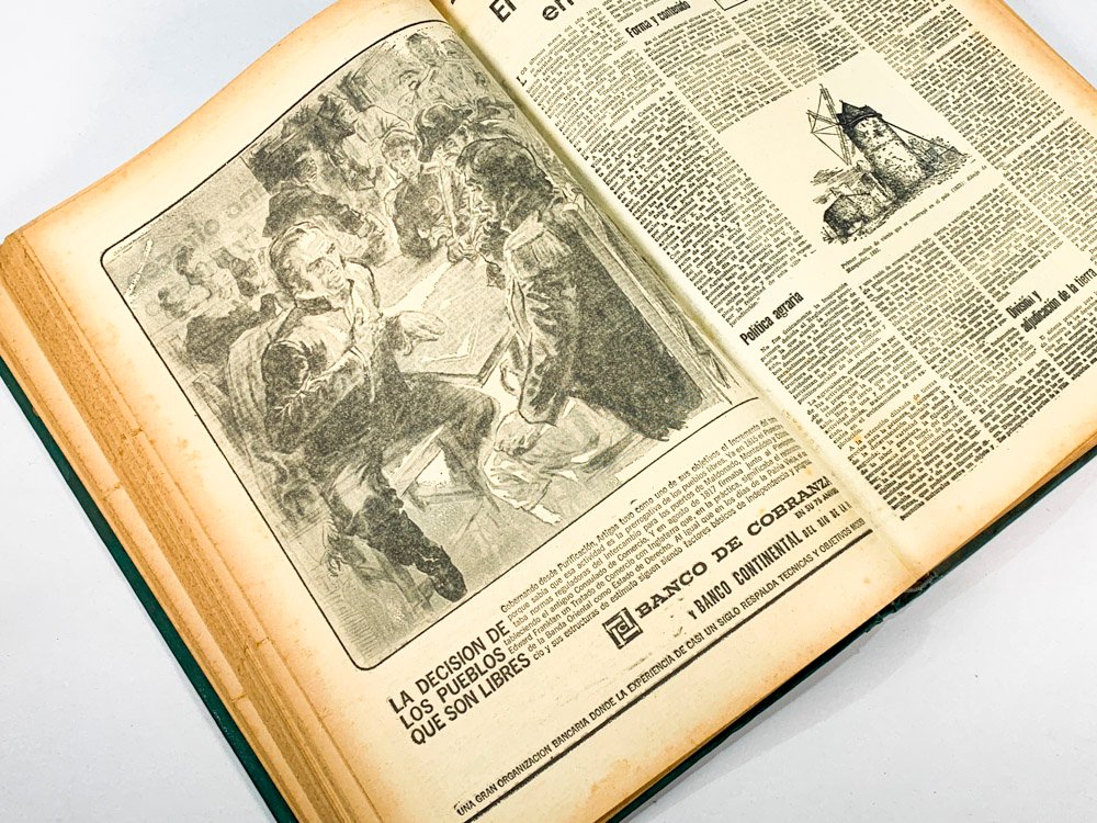 Libro de 'Marcha' (1964) con tapa verde - imagen 4