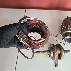 10264 c29 motor eléctrico a la vista y cigueñal moto cg 125 - imagen 5
