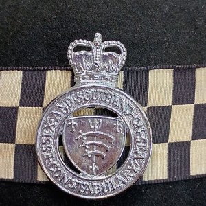 Sombrero de Policía Británico Essex and Southend on Sea Constabulary (1969-1974) - imagen 2
