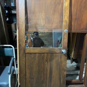 Dos Puertas de Madera con Vidrio - imagen 2