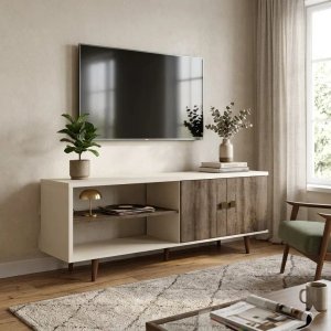 Lote anterior: Rack Retro con 2 Puertas y Estante, 160x58x40 cm
