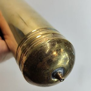 Extinguidor de bronce TETRA británico para Jeep MB, 35cm - imagen 4
