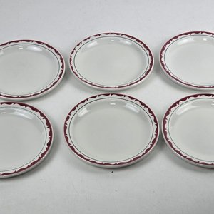Vajilla Inglesa Duraline Super Vitrified: Platos y Bowls Blancos con Borde - imagen 7