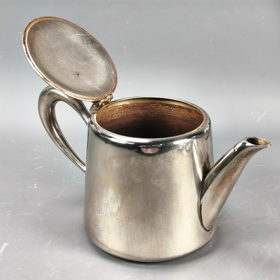 Servicio de té y café Christofle en plata - imagen 8