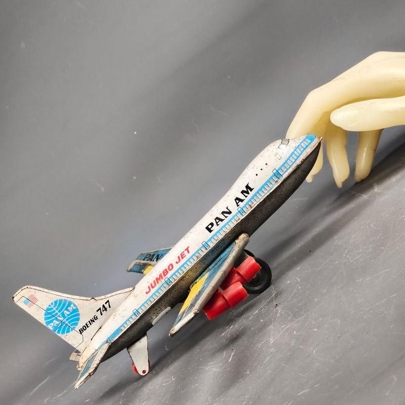 Modelo de Avión de Juguete de PAN AM Jumbo Jet 747 - imagen 2