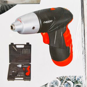 Destornillador Inalámbrico Nappo 44 Accesorios con Estuche - imagen 3