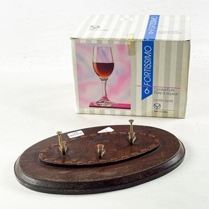 Lote siguiente: Set de 7 Copas Hialinas "Cordial Flute" Ruhr Kristall Glas