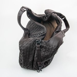 Bolso Bottega Veneta de Cuero Tejido con Documentación y Recibo - imagen 2