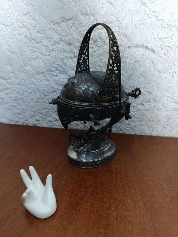 Antiguo Servidor de Caviar en Excelente Estado - imagen 2