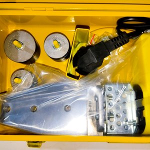 Termofusora Eléctrica 800W con 3 Boquillas en Estuche Metálico - imagen 2