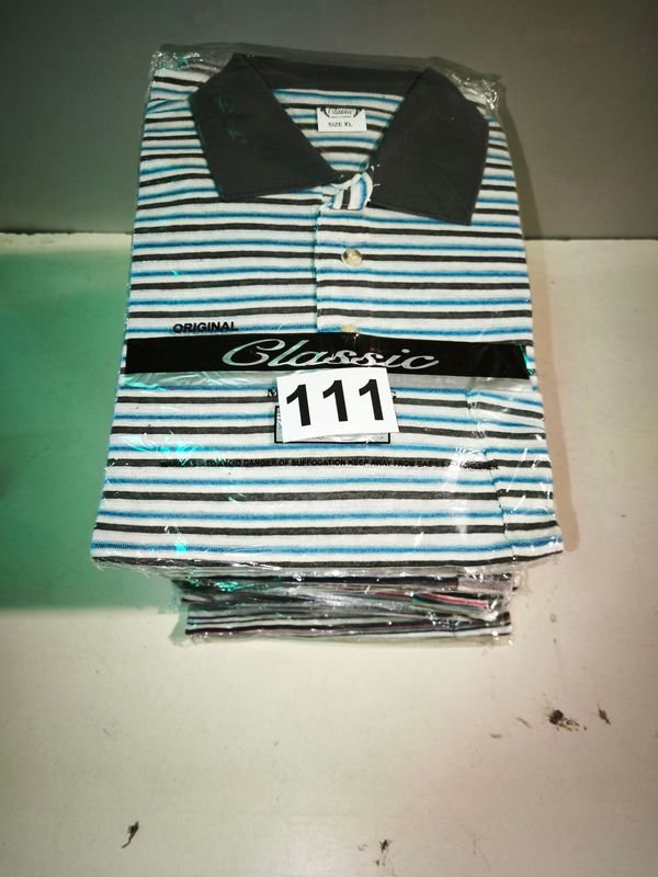 Lote de 10 Remeras de Algodón para Hombre, Talles Surtidos
