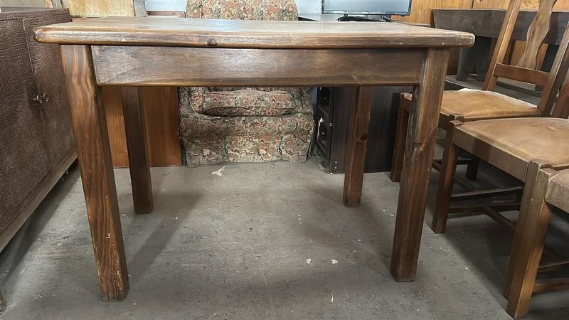 Mesa de madera rectangular en buen estado - imagen 2