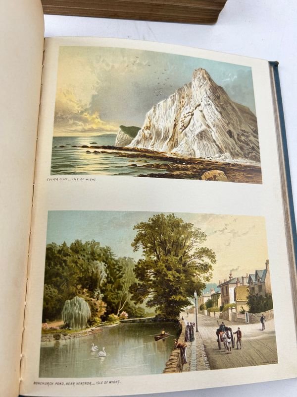 Libros antiguos de historia y paisajes de Inglaterra - imagen 4