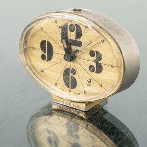 Reloj de Mesa Francés Ovalado Citroën JAZ - imagen 2