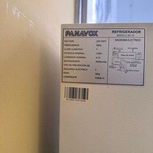 Heladera Panavox BC-33 con Freezer, Clase A - imagen 6