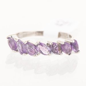 Lote anterior: Anillo Medio Sin Fin Oro 18k con Amatistas Talla 17.5 mm