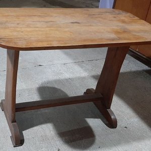 Mesa de Madera Rectangular Estilo Rústico - imagen 2