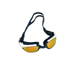 Antiparras de Natación Espejadas Nabaiji Talle S Azul y Naranja - imagen 1